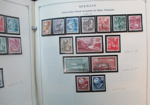 Foreign Collection on Scott Pages, G-H Countries, 1940-1960 (Est $1800-2000)