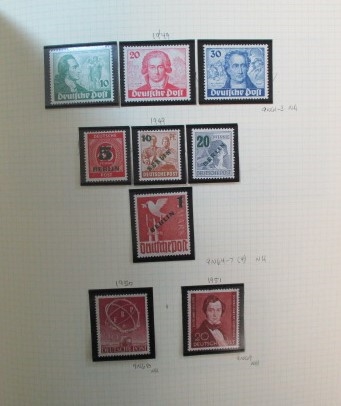 Foreign Collection on Scott Pages, G-H Countries, 1940-1960 (Est $1800-2000)