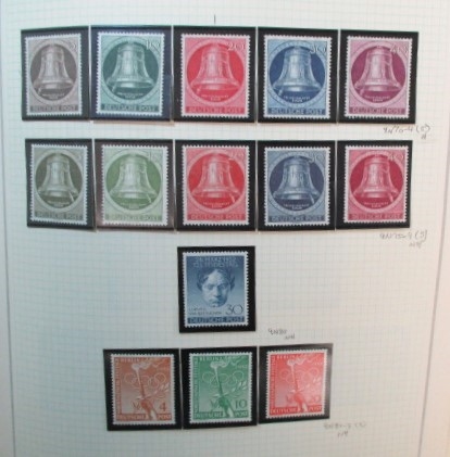 Foreign Collection on Scott Pages, G-H Countries, 1940-1960 (Est $1800-2000)