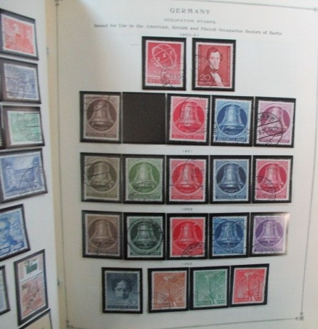 Foreign Collection on Scott Pages, G-H Countries, 1940-1960 (Est $1800-2000)