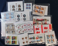 Canada Postage Lot - Many Higher Values (Face $1400)