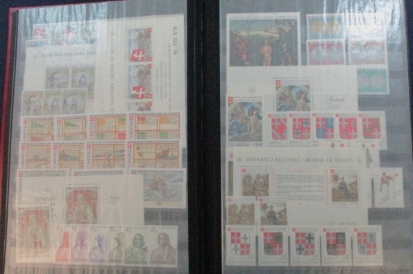 Sovereign Military Order of Malta MNH Sets and Souvenir Sheets (Est $350-400)