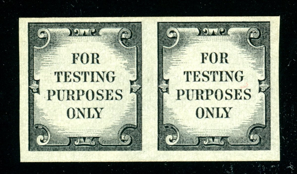 USA Scott TD107c MNH Imperf Pair (SCV $250)