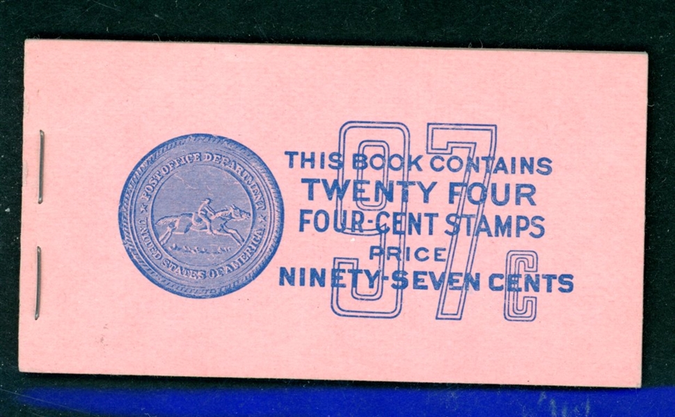 USA Scott TDB5 Complete Test Booklet, 1959 (SCV $160)