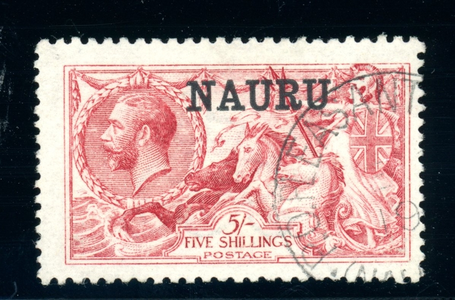 Nauru Scott 14 Used F-VF with 1992 APS Certificate (SCV $175)