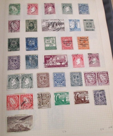 Group of Albums and Binders, Over 9600 Foreign Stamps (Est $200-300)