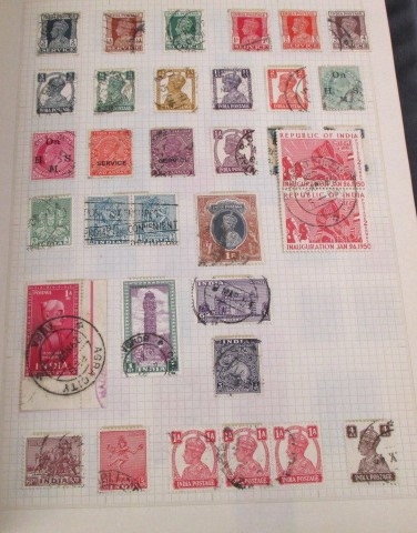 Group of Albums and Binders, Over 9600 Foreign Stamps (Est $200-300)