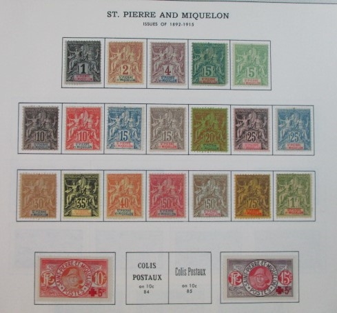 St Pierre and Miquelon Collection to 1940 (Est $300-400)