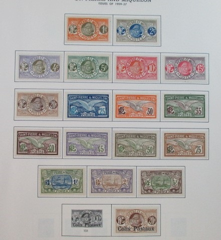 St Pierre and Miquelon Collection to 1940 (Est $300-400)