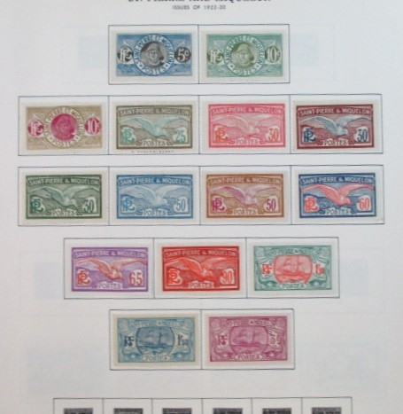 St Pierre and Miquelon Collection to 1940 (Est $300-400)