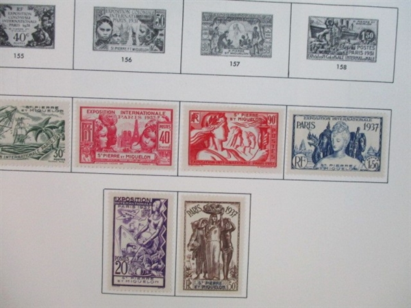 St Pierre and Miquelon Collection to 1940 (Est $300-400)