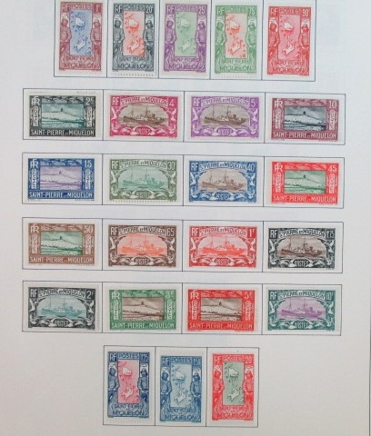 St Pierre and Miquelon Collection to 1940 (Est $300-400)