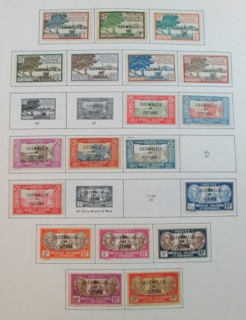 Wallis and Futuna Islands Mostly Mint Collection on Minkus Pages to 2014 (Est $600-800)