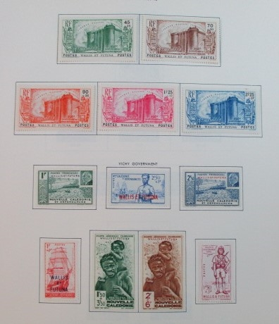 Wallis and Futuna Islands Mostly Mint Collection on Minkus Pages to 2014 (Est $600-800)