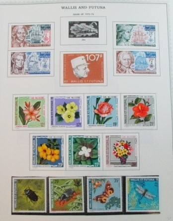 Wallis and Futuna Islands Mostly Mint Collection on Minkus Pages to 2014 (Est $600-800)