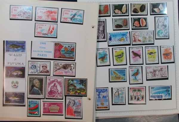 Wallis and Futuna Islands Mostly Mint Collection on Minkus Pages to 2014 (Est $600-800)