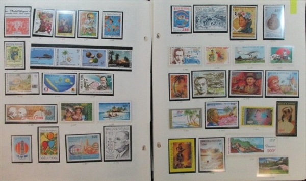 Wallis and Futuna Islands Mostly Mint Collection on Minkus Pages to 2014 (Est $600-800)