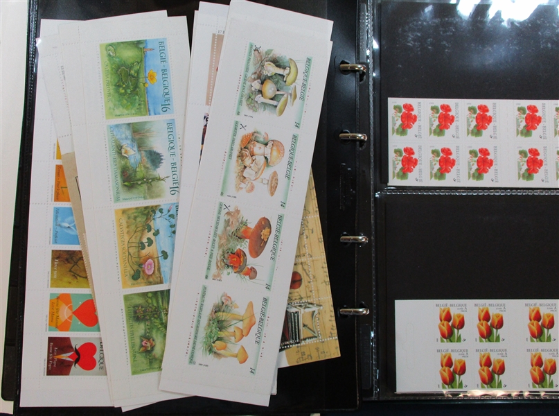 Belgium Binder with Specialty Items (Est $150-180)