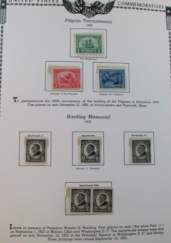 USA Mint Commemorative Collection on Minkus Pages, 1920-60 (Est $150-200)