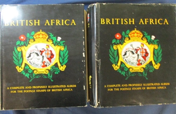 British Africa - 2 Volume Collection in Minkus Albums (Est $200-250)