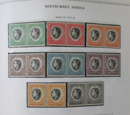 British Africa - 2 Volume Collection in Minkus Albums (Est $200-250)