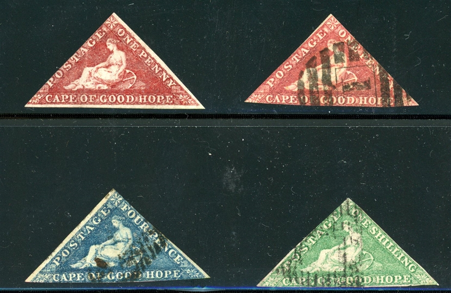 Cape of Good Hope - 4 Different Triangles (Est $200-300)