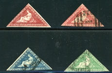 Cape of Good Hope - 4 Different Triangles (Est $200-300)