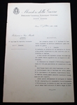 Benito Mussolini Document Signed as Italy Prime Minister (Est $600-900)