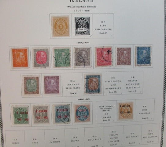 Iceland Collection to 1990's on Scott Specialty Pages (Est $200-250)