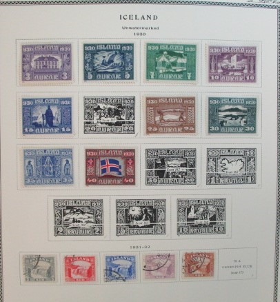 Iceland Collection to 1990's on Scott Specialty Pages (Est $200-250)