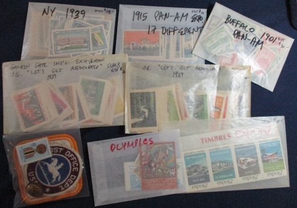 Shoebox Full of Seals, Labels, Ephemera, More (Est $100-150)