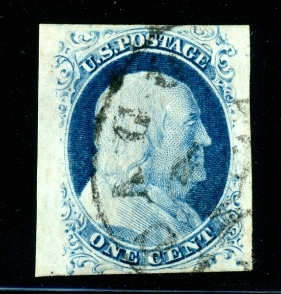 USA Scott 9 Used with Nice Margins (Est $100-150)