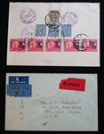 China - 1946 Airmail Covers to USA (Est $150-200)