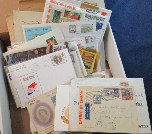 British Cover Lot, About 100 Different (Est $90-120)