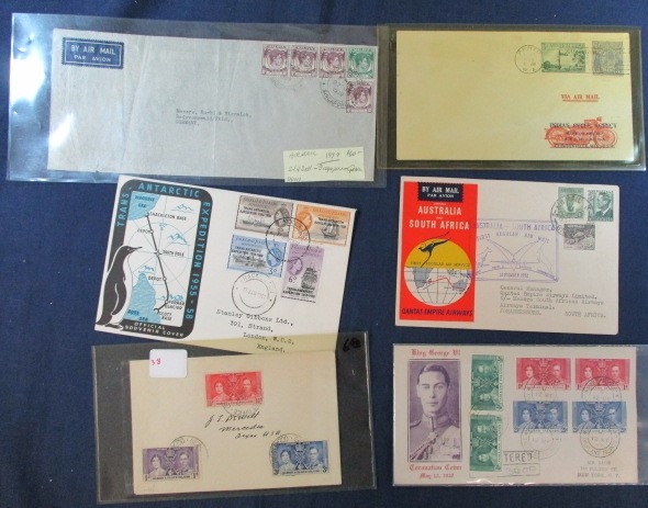 British Cover Lot, About 100 Different (Est $90-120)