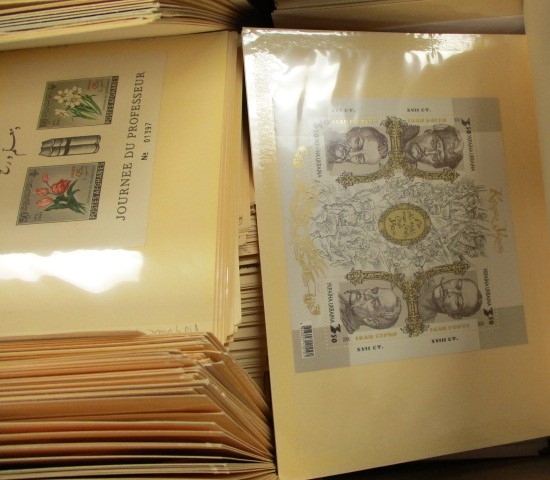 Large Foreign Souvenir Sheet Holding, Mostly Mint (Est $750-1000)