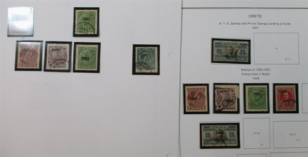 Crete Mint/Used Collection (Est $200-300)