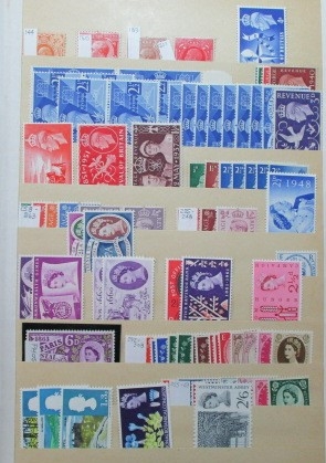 Large Box with British Commonwealth on Stock Pages (Est $500-600)