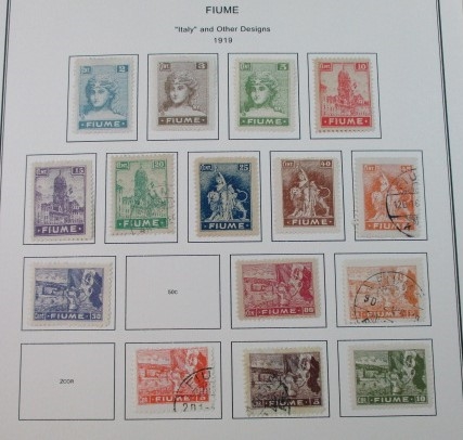 Fiume Collection, Highly Complete (Est $400-500)