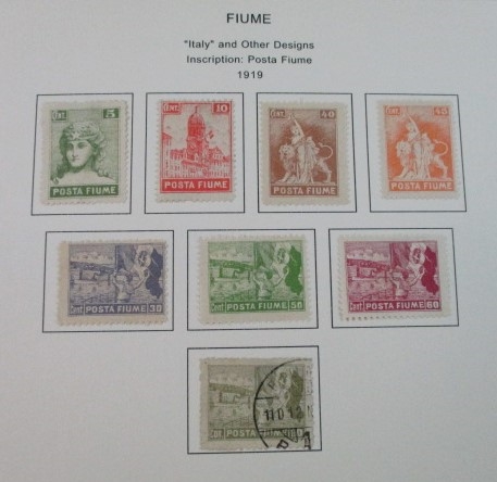 Fiume Collection, Highly Complete (Est $400-500)