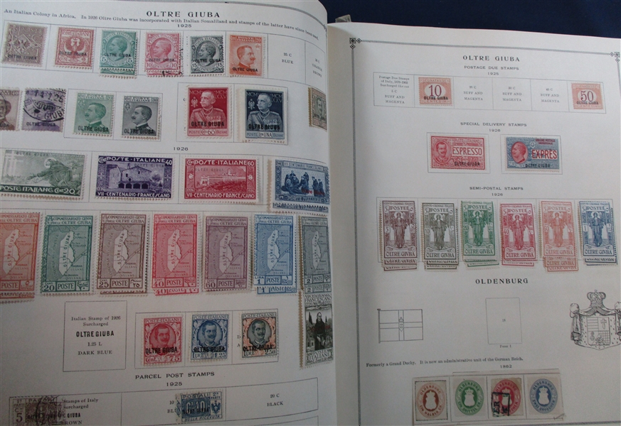 Scott International Collection Part I to 1940 (Est $2000-2500)