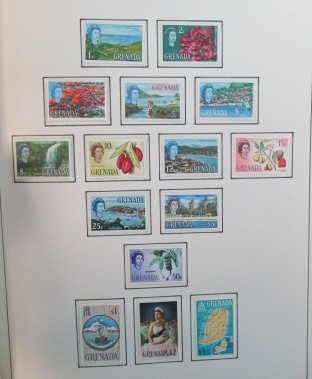 Grenada Mint Collection, Homemade Pages/Stockpages, to 1980's (Est $175-200)