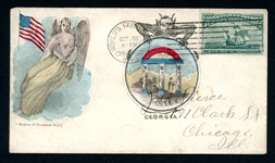 USA Scott 232 on Magnus Cover, 1893 Worlds Fair Station (Est $120-150)