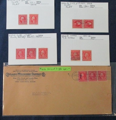 Group of Washing/Franklin Stamps and Covers (SCV $1469)