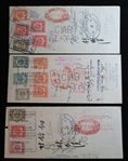 China Bills of Exchenge, 1945-46, 11 Different (Est $50-80)