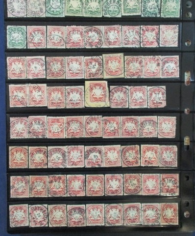 German States with Collectible Cancels (Est $100-150)