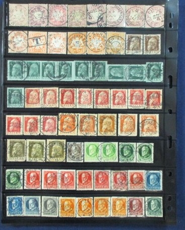 German States with Collectible Cancels (Est $100-150)