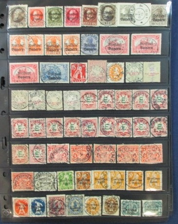 German States with Collectible Cancels (Est $100-150)