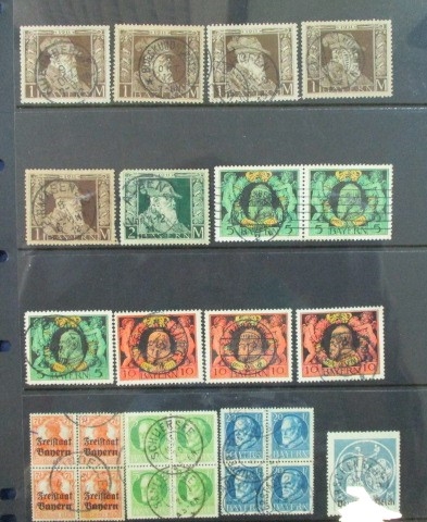 German States with Collectible Cancels (Est $100-150)