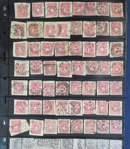 Germany 1875-1900 Issues with Collectible Cancels (Est $150-200)